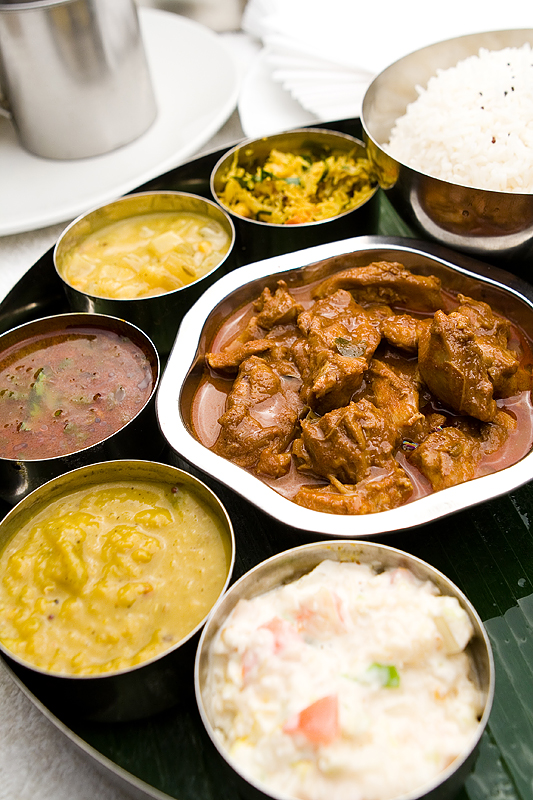 Babu Catering Chicken Thali